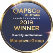 APSCo Diversity and Inclusion Award Winner 2019 logo