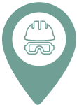 Health, Safety & Environment Pin Icon